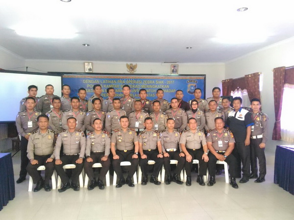 Kapolres Kampar Buka Latihan Pra Operasi Zebra Siak 2017